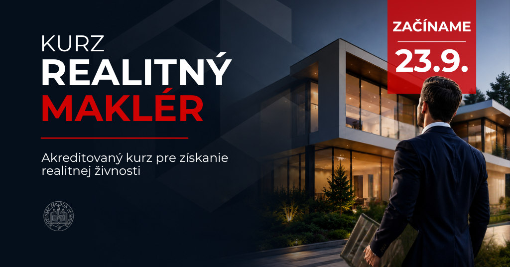 Akreditovaný kurz Realitný maklér